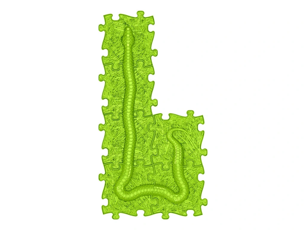 MUFFIK® Senzoričnih podlog Snake