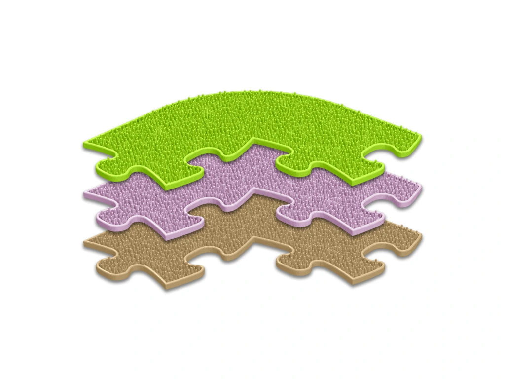 MUFFIK® Senzoričnih podlog Grass Frame – Edge
