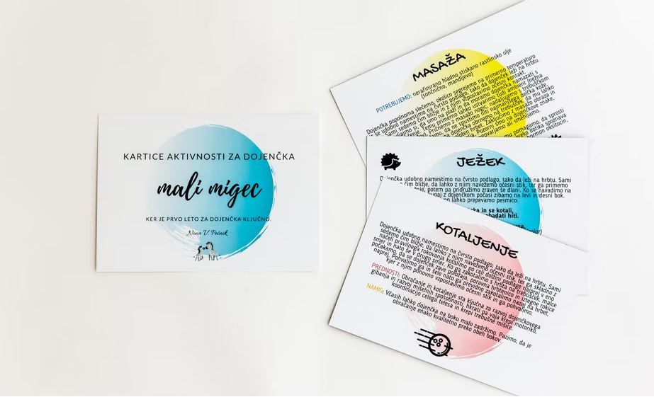 MALI MIGEC® Kartice za dojenčke